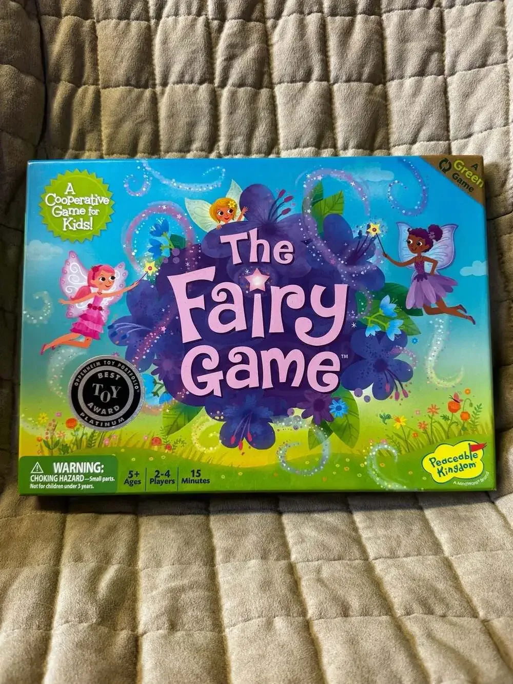 Peaceable Kingdom The Fairy Game - Early Learning Cooperative Game  COMPLETE